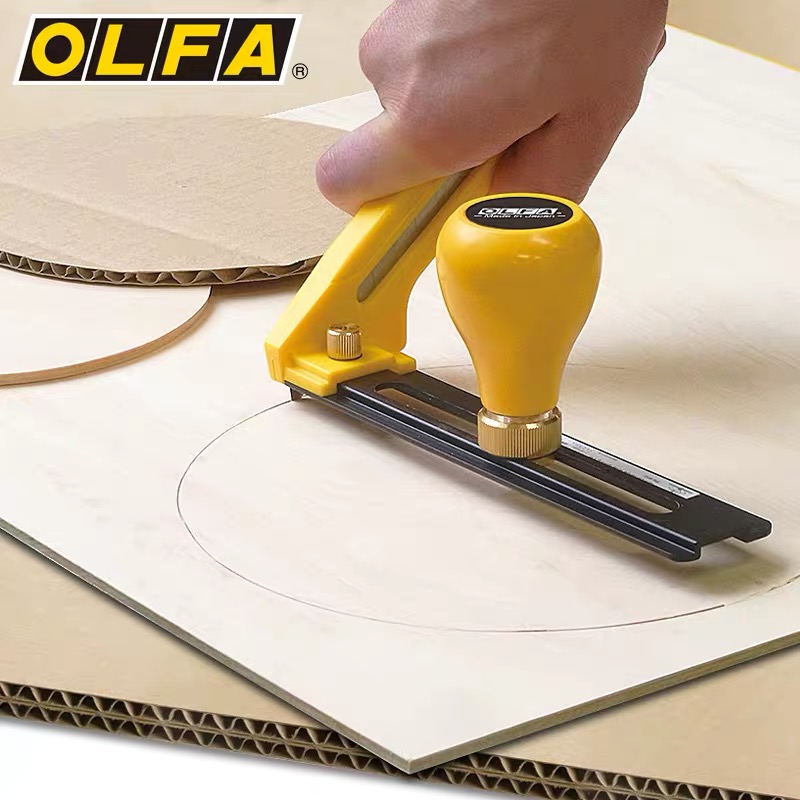 Woodworking In Japan - 日本製 OLFA ヘビーデューティーコンパス切断機 (CMP-2) 直径3～12インチの切断が可能