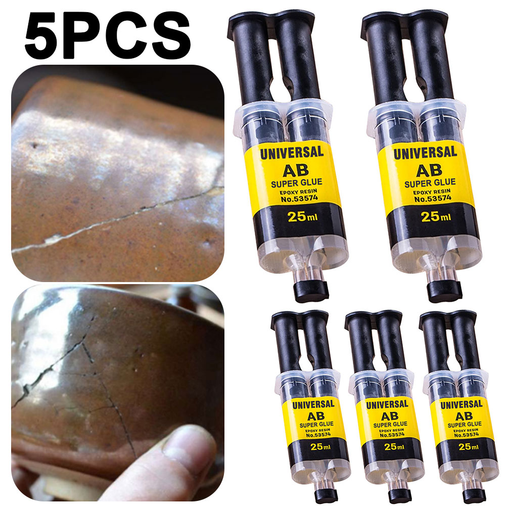 Woodworking Glue - ユニバーサルエポキシ樹脂スーパー AB 接着剤ガラス金属セラミック木工防水修理強粘着接着剤スーパー液体接着剤