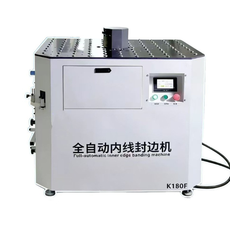 Woodworking Unlimited - K180F全自動インナーアークエッジバンディングベンチ木製家具曲線エッジシーリング加工装置