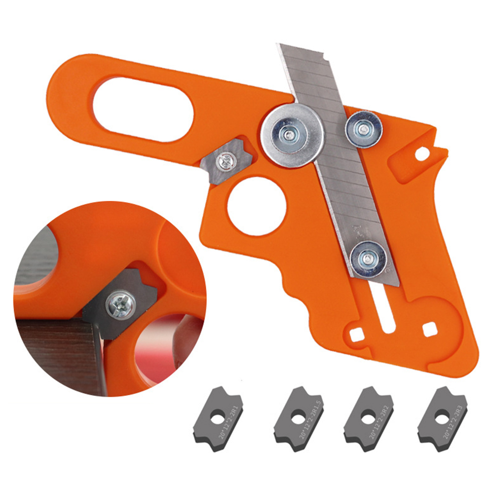 Woodworking Edge Corner Planer - 手動エッジバンディングトリマーベニヤエッジカッターツール木工面取り平面木材面取りフィレットスクレーパーボードバリ取り