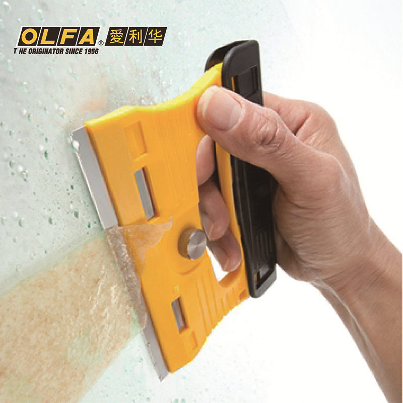 Woodworking In Japan - OLFA GSR-1 日本から輸入、手持ち式ガラスカッター、ガラス表面の接着剤除去