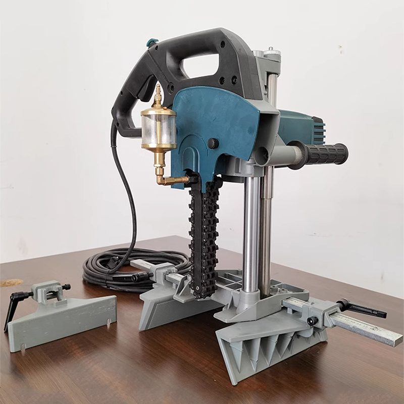 Woodworking Machinery - 木工用ポータブル角穴加工機チェーンソー古建築パビリオン穿孔機木工ほぞ穴加工機