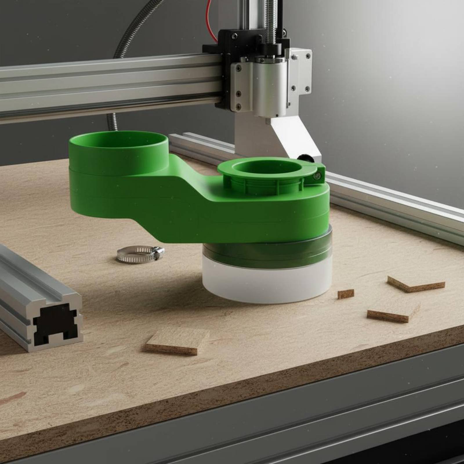 スピンドルダストカバー クリーンカッティング CNCダストフ - Woodworking Machinery のレビューと価格