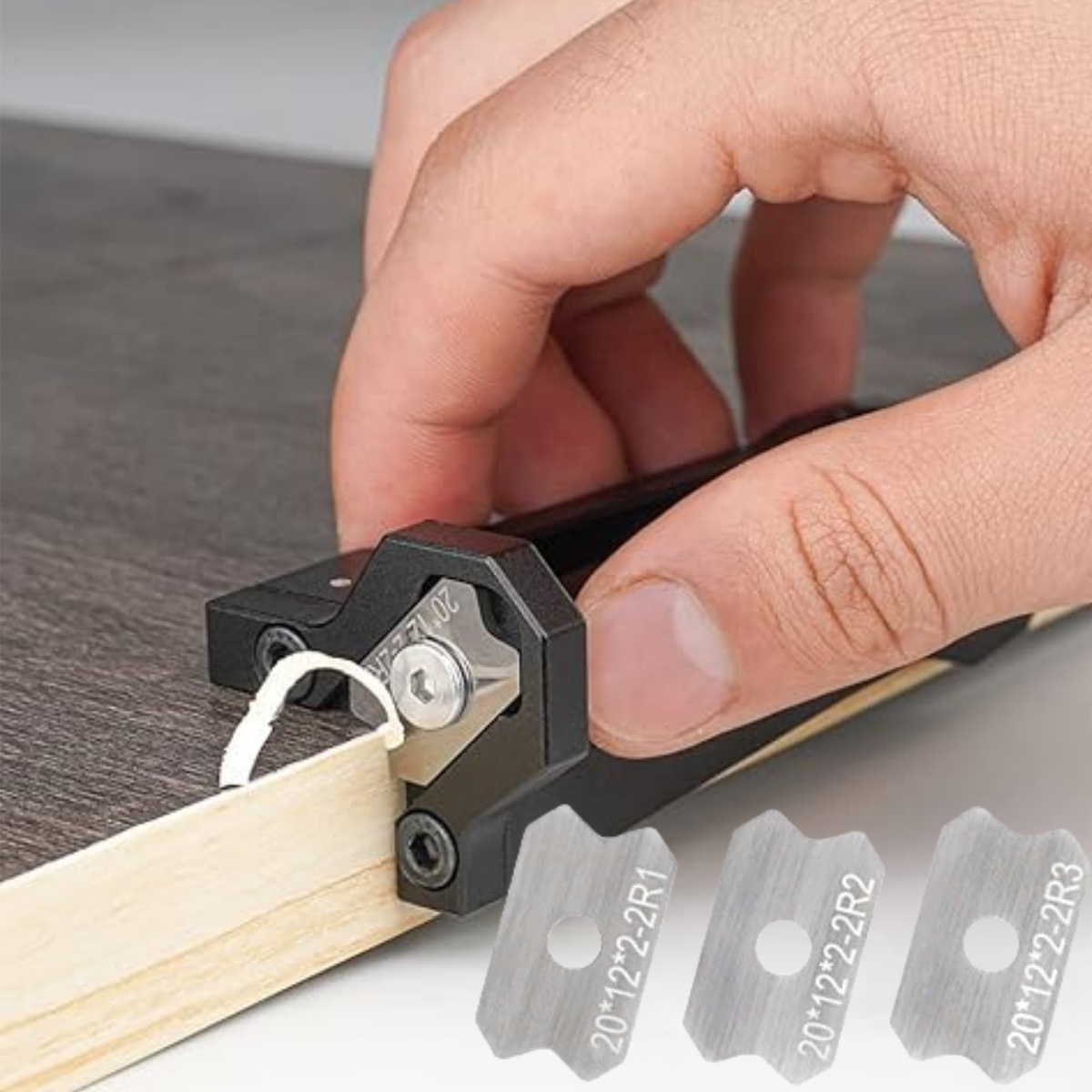 木工用ベニヤエッジトリマー、エッジバンディングツール、木工用 - Woodworking Edge Corner Planer のレビューと価格