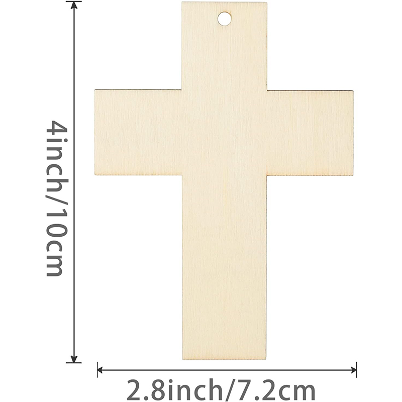 未完成の木製クロスシェイプの装飾品、イースター、宗教および教 - Woodworking Crafts のレビューと価格