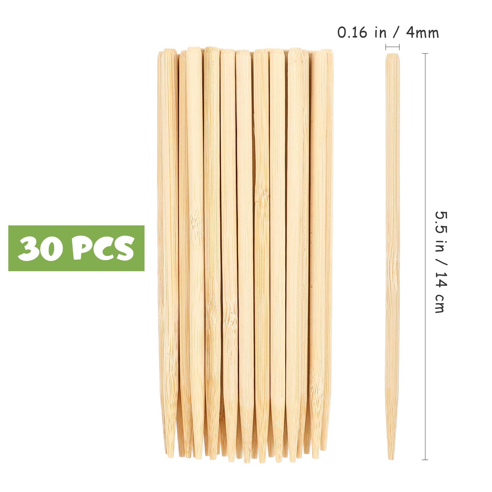 30 個木製スクラッチペイント竹ペンワックススティック髪小枝 - Woodworking Crafts のレビューと価格