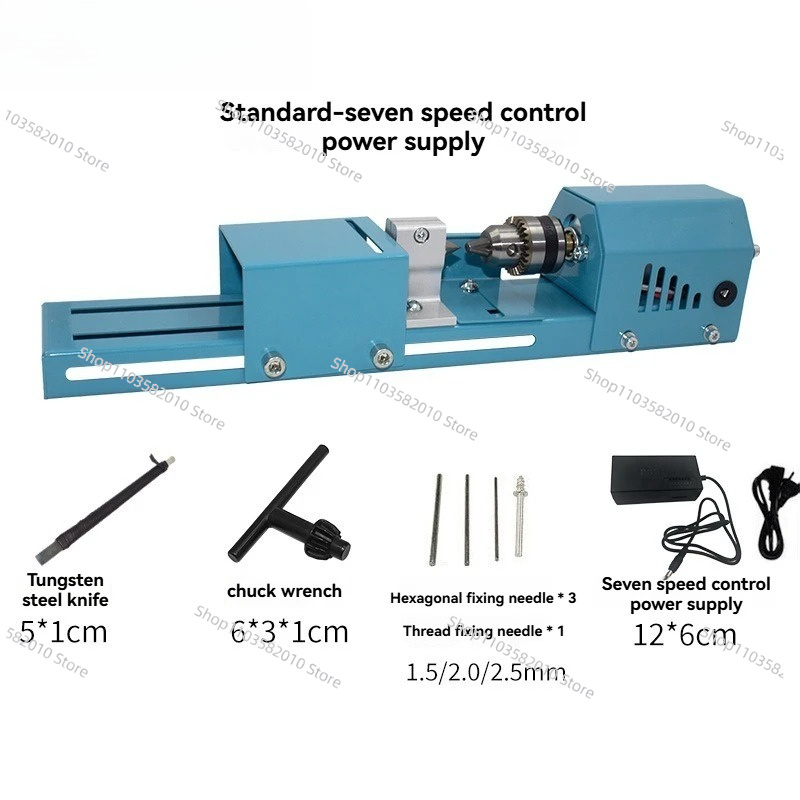 小型旋盤 - 多機能DIY木工旋盤、ビーズ製作ミニ旋盤、家庭 - Woodworking Lathe Machine のレビューと価格