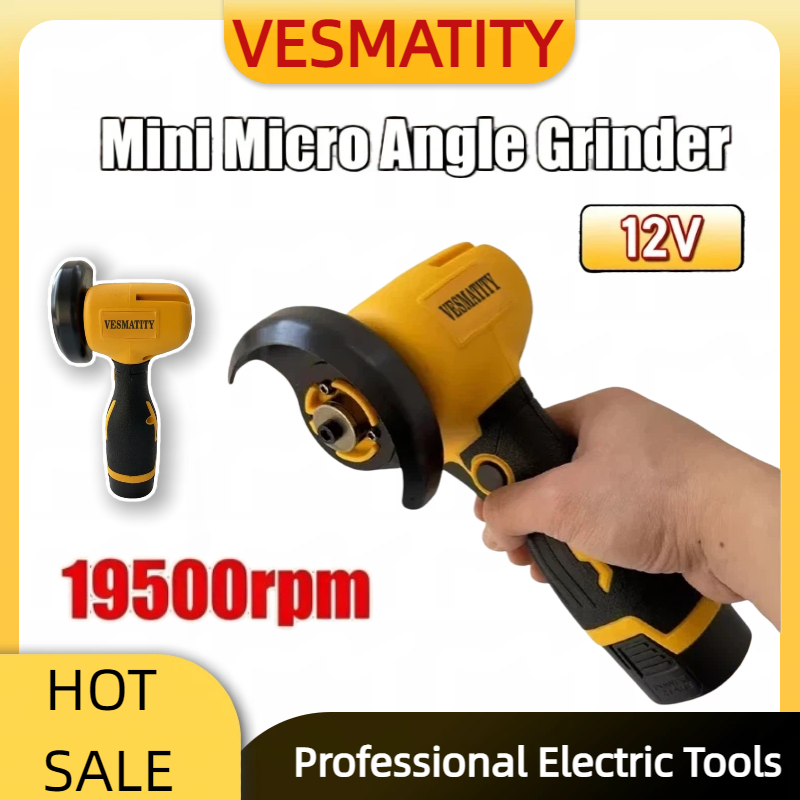 充電式リチウムバッテリー搭載ブラシレスミニアングルグラインダ - Woodworking Machinery のレビューと価格