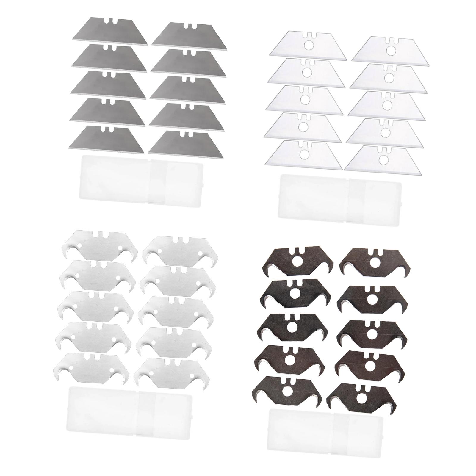 40x ユーティリティナイフブレード 収納ボックス付き 耐久 - Woodworking Wallpaper のレビューと価格