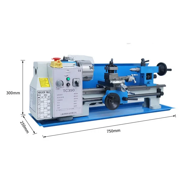 新しい電気多機能 CNC 旋盤マイクロメーターミニ金属木工工 - Woodworking Lathe Machine のレビューと価格