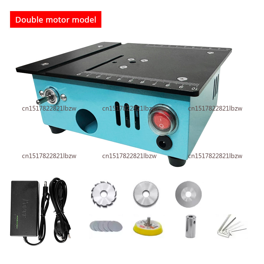 110v-220v 多機能ミニテーブルソー 電動卓上ソー 小 - Woodworking Lathe Machine のレビューと価格
