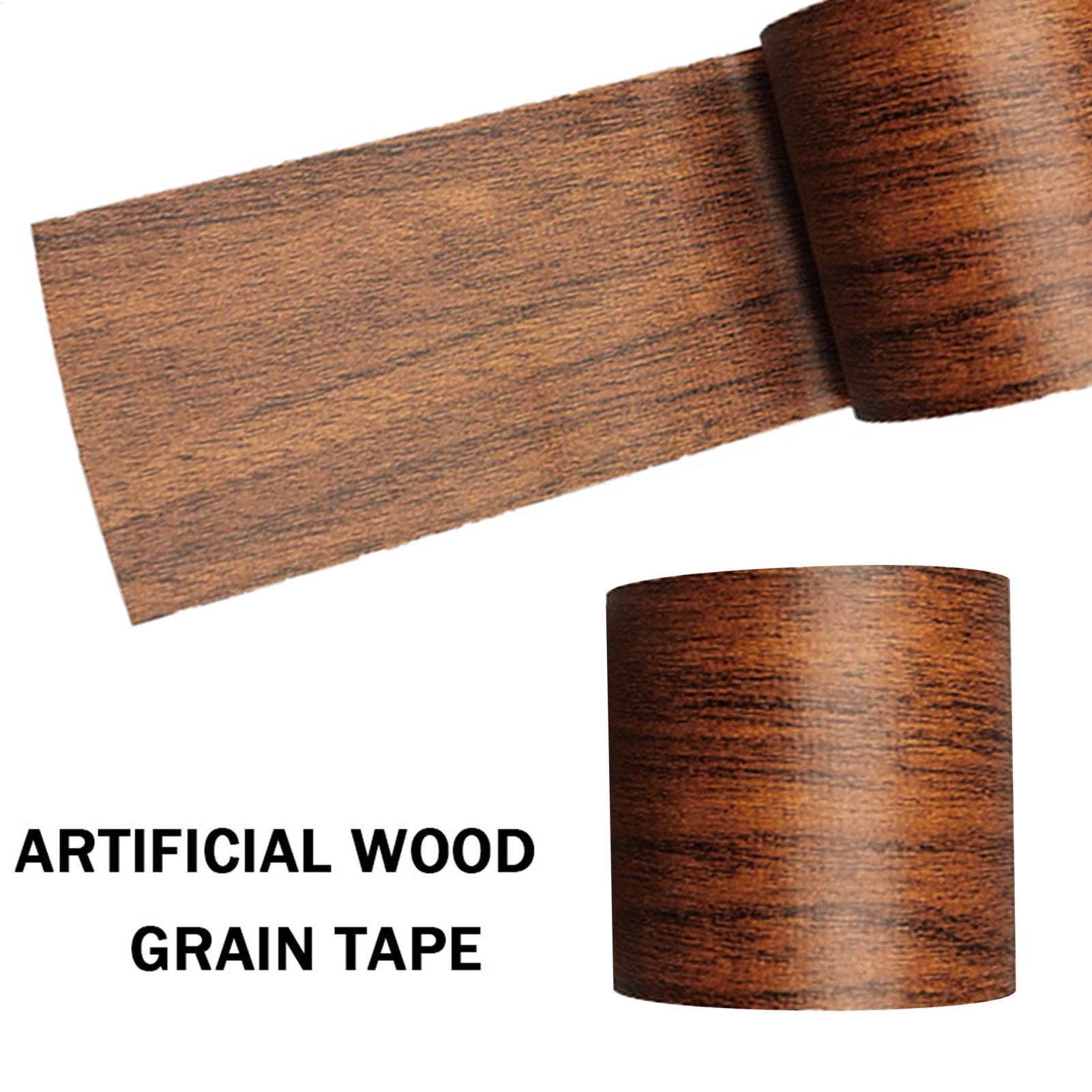 2.2X15インチ 木目調補修テープ 自己粘着式リノベーショ - Xfasten Woodworking Tape のレビューと価格