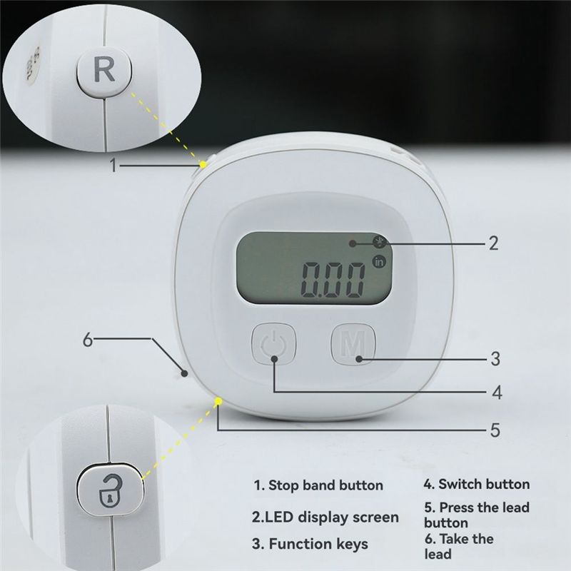 ABJI-Smart ボディテープメジャー フィットネス 体 - Woodworking Unlimited のレビューと価格
