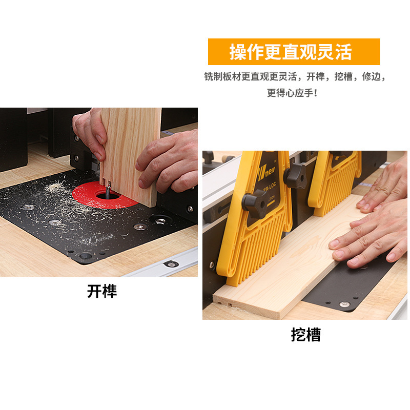 新しい調整可能な反転木工トリミング治具DIY溝入れ丸め加工反 - Woodworking Unlimited のレビューと価格