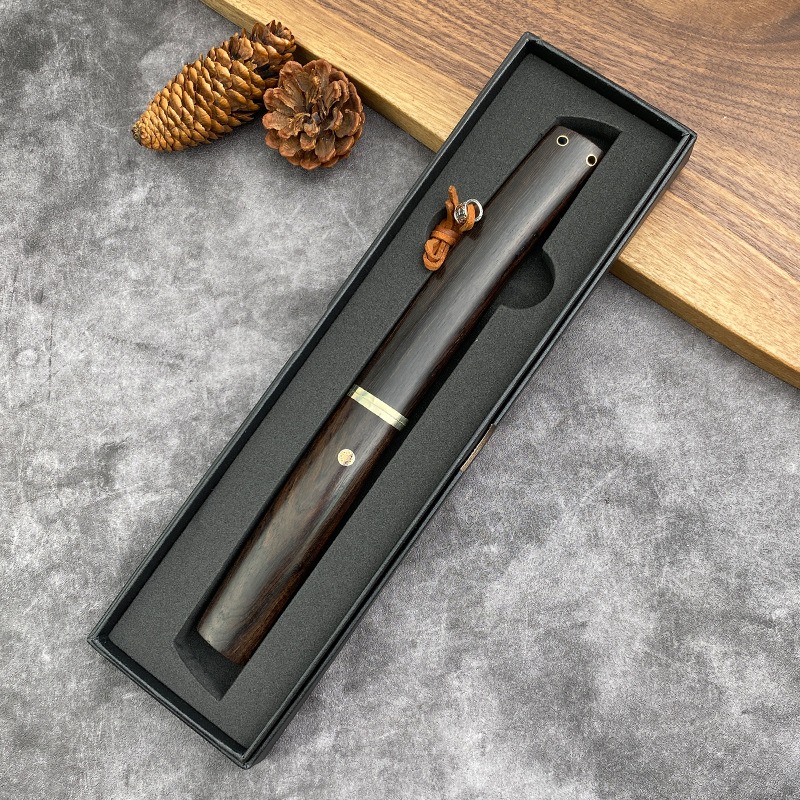 高硬度 VG10 ダマスカスタンブレード黒檀ハンドル固定刃ポ - Woodworking Japan のレビューと価格