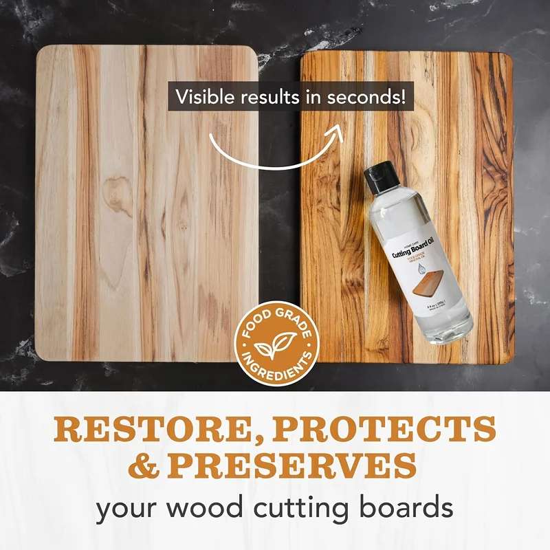 食品グレードのミネラルオイル（まな板用）-天然木コンディショ - Woodworking Oil Finish のレビューと価格