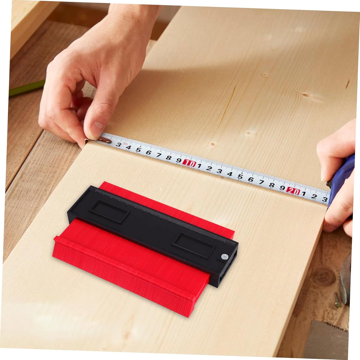 プロファイル輪郭ゲージ、ラインコピーカッター、定規、切断テン - Woodworking Company のレビューと価格