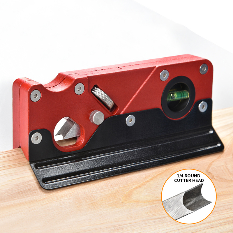 赤黒の面取り用プレーナー、バックカ付き木工用手プレーナー、迅 - Woodworking Edge Corner Planer のレビューと価格