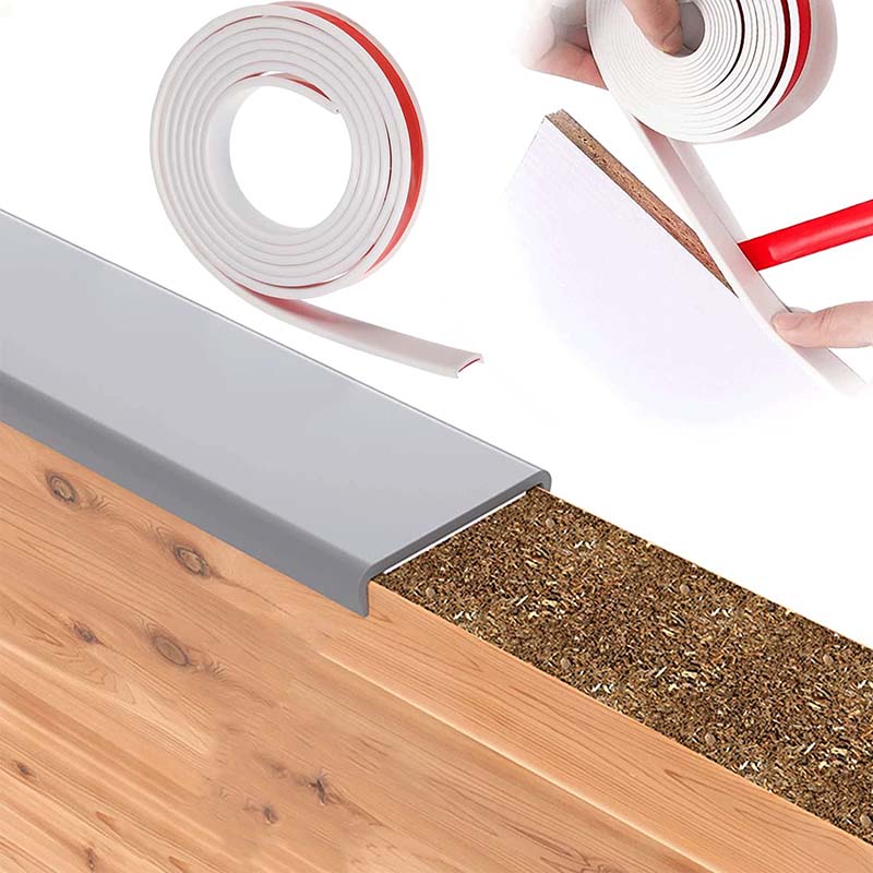 U形状エッジバンディング自己粘着エッジング家具ソフトtpe  - Xfasten Woodworking Tape のレビューと価格