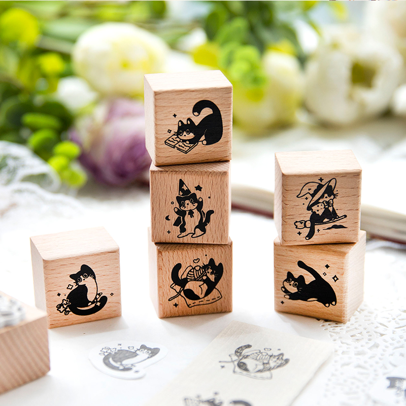 Yoofun-スクラップブッキング用の木製ラバースタンプ、か - Woodworking Crafts のレビューと価格