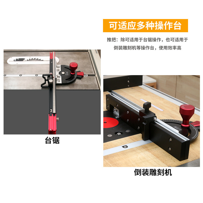 新しい木工用スライドレール角度ゲージプッシュハンドルマイター - Woodworking Unlimited のレビューと価格